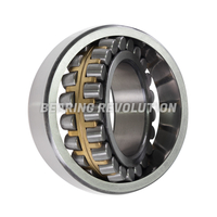 22308 C3, Spherical Roller Bearing with a Brass Cage - Premium Range