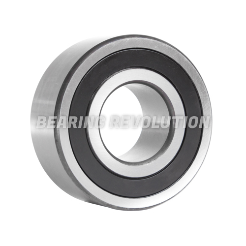 3304-2RS Double Row Angular Ball Bearing, Low Noise