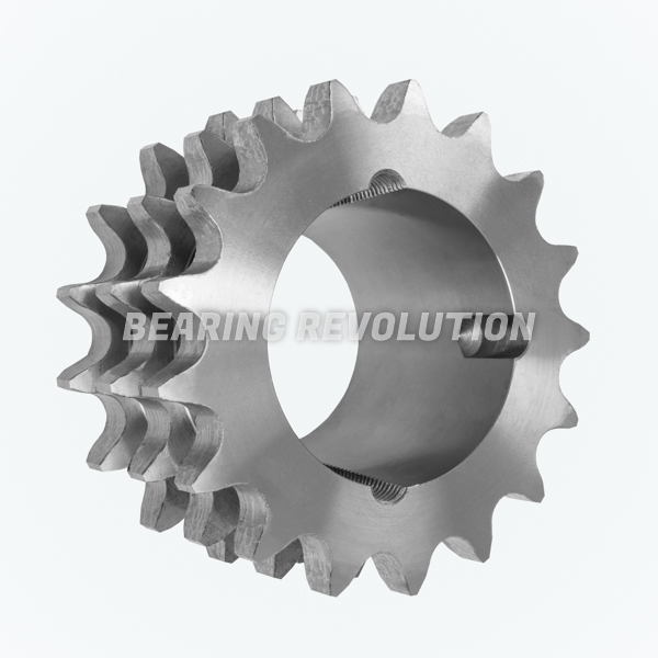 43-23 (1615) Taper Bore Triplex Sprocket to suit 08B-3 chain