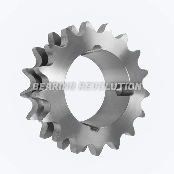 62-27 (2517) Taper Bore Duplex Sprocket to suit 12B-2 chain