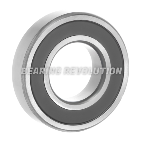 uxcell 6202-12-2RS Deep Groove Ball Bearing 12x35x11mm Double Sealed Chrome Steel Z2 Lever Bearings 