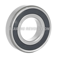 6204 2RS S/S, Stainless Steel Deep Groove Ball Bearing with a 20mm bore - Budget Range