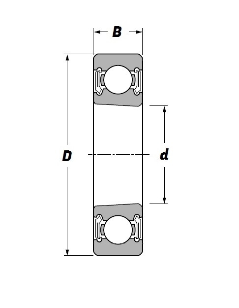 6212 2RS K Schematic