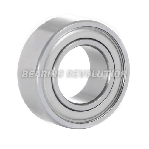 63800 ZZ S/S, Stainless Steel Deep Groove Ball Bearing with a 10mm bore - Premium Range