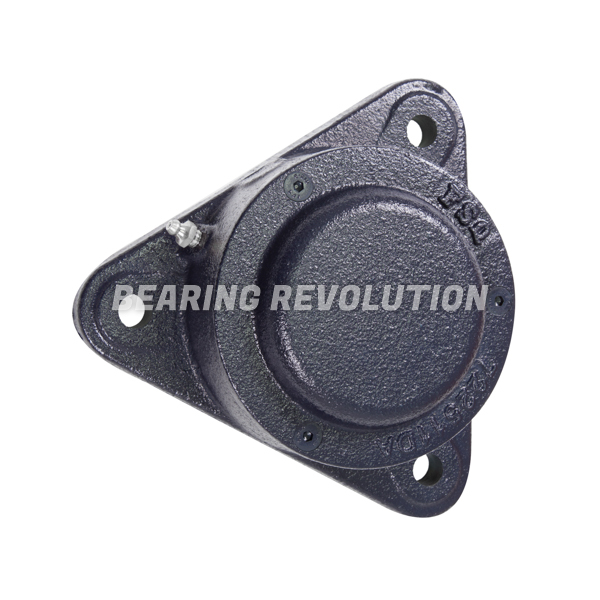 722505 DA, Triangular Flanged Housing with Shaft End Cover - Premium Range