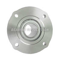 F B 224 M 60 H, Linkbelt-Rexnord Spherical Roller Flange Unit with a 60mm bore.