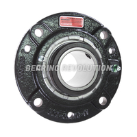 FC B 22424 H, Linkbelt-Rexnord Four Bolt Spherical Roller Flanged Unit with a 1.1/2 inch bore.