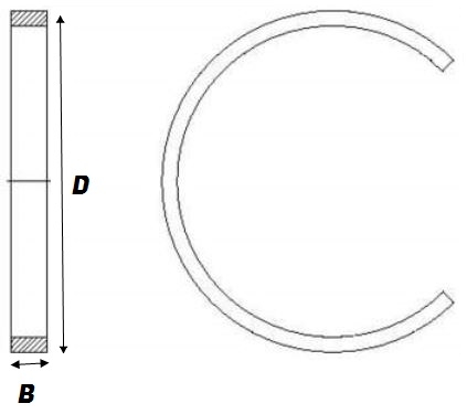 FRB 160/13.5 Locating Ring - Budget Range Schematic