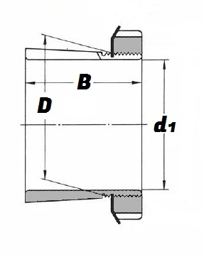 H 3068 320, Adapter Sleeve - Budget Schematic