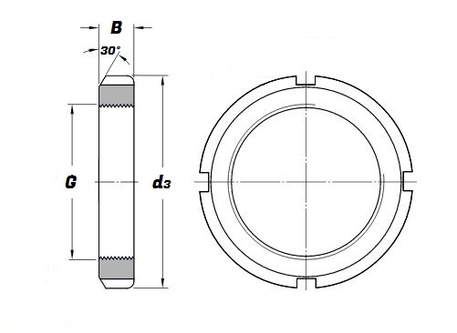 KM 17, Lock Nut - Premium Schematic