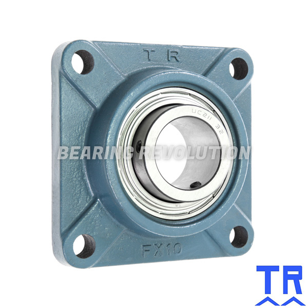 TMSF 2  ( UCFX 10 32 R3 ) - Triple Sealed Square Flanged Unit with a 2 inch bore - TR Brand