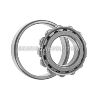 N 205 E, N-Series Cylindrical Roller Bearing with a 25mm bore - Steel Cage  - Premium Range