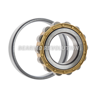 N 314 E C3, N-Series Cylindrical Roller Bearing with a 70mm bore - Brass Cage  - Premium Range