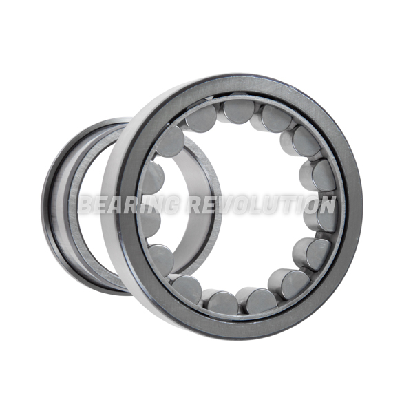 NJ 208 C3, NJ-Series Cylindrical Roller Bearing with a 40mm bore - Steel Cage  - Premium Range