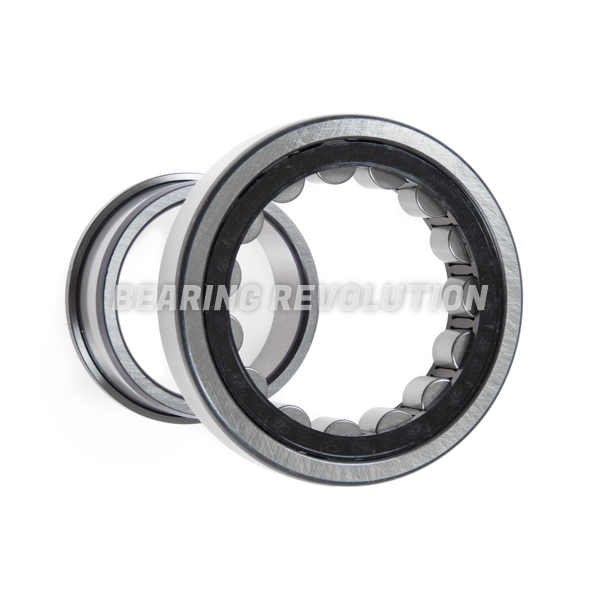 NJ 208 E, NJ-Series Cylindrical Roller Bearing with a 40mm bore - Plastic Cage - Budget Range