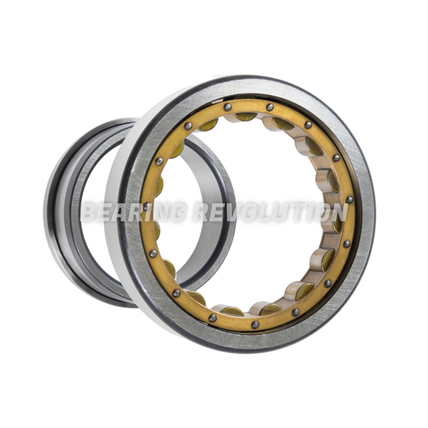 NJ 306 E C3, NJ-Series Cylindrical Roller Bearing with a 30mm bore - Brass Cage  - Premium Range