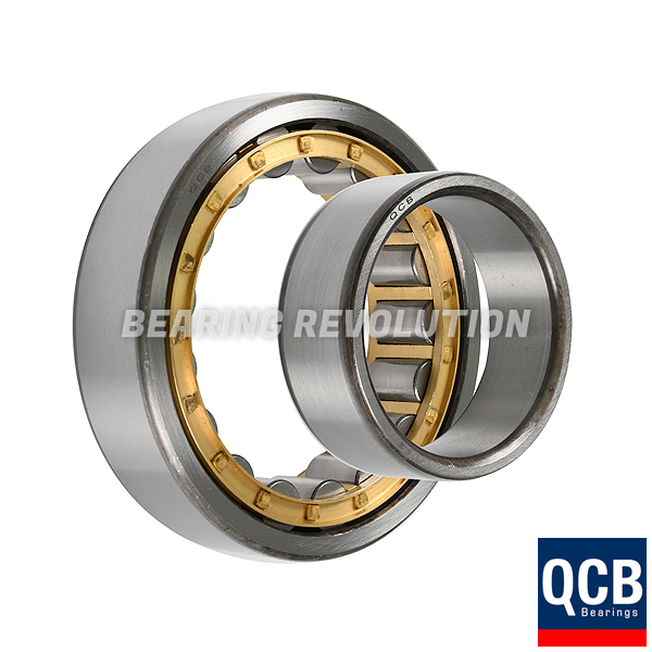 NU 2214 E C3, NU-Series Cylindrical Roller Bearing with a 70mm bore - Brass Cage - Select Range