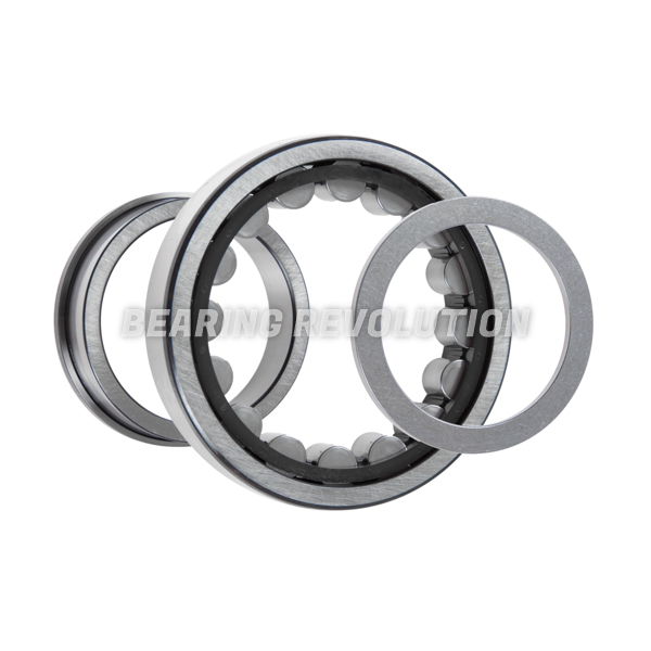 NUP 206 E C3, NUP-Series Cylindrical Roller Bearing with a 30mm bore - Plastic Cage  - Premium Range