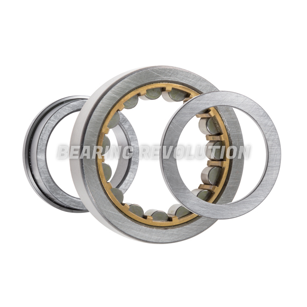 NUP 2217 E, NUP-Series Cylindrical Roller Bearing with a 85mm bore - Brass Cage - Budget Range