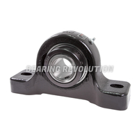 Rexnord Link-Belt PB22555FH 3-7/16 Solid-Housed Pillow Block Spherical Roller Bearing
