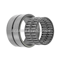 RNAO 40 50 34, Needle Roller Bearing with Machined Rings and a 40mm bore - Premium Range