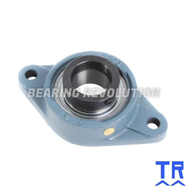 SFT 1.1/4 EC  ( SAFL 207 20 ) - Oval Flange Unit with a 1.1/4 inch bore - TR Brand