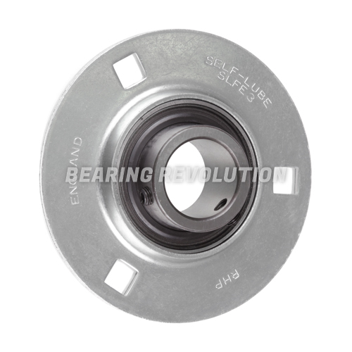 SLFE 20 A, &#039;Premium&#039; Round Housing Flange Unit with a 20mm bore.