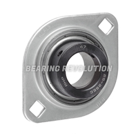 SLFL 1.1/4 EC, 'Premium' Oval Flange Unit with a 1.1/4 inch bore.