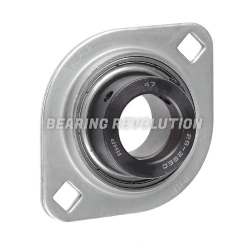 SLFL 25 EC, &#039;Premium&#039; Oval Flange Unit with a 25mm bore.