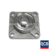 SSUCF 208 SB - Stainless Steel Square Flanged Unit with a 40mm bore - Select Range
