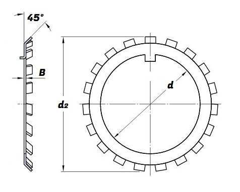 W 04, Locking Washer - Premium Schematic